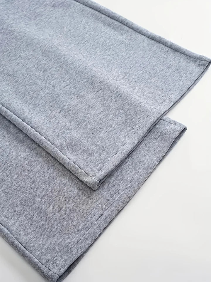 Unisex Oversized Jogger Sweatpants  Wide-Leg Drawstring Casual Pants