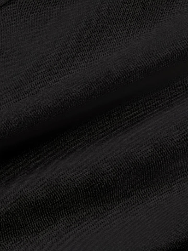 Women’s Plus-Size Flared Pants – High-Waist Slit Yoga Pants 80s Style