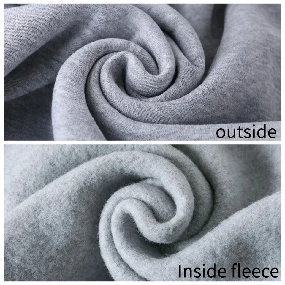 Unisex Oversized Jogger Sweatpants  Wide-Leg Drawstring Casual Pants