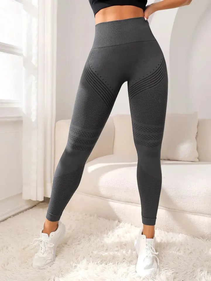 Women’s High-Waist Fitness Pants – Butt-Lifting Yoga & Running Leggings