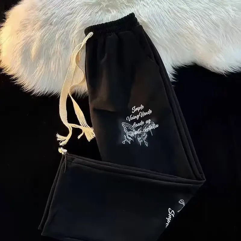 Women’s High-Waist Straight Pants  Slimming Wide-Leg Casual Work Pants